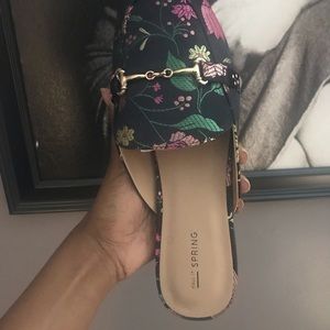 Floral Mules